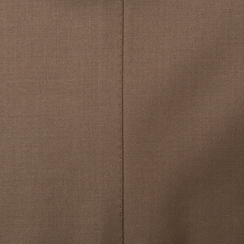SARTORIA PARTENOPEA Napoli Hand Made Khaki Wool Business Suit NEW L7 Long