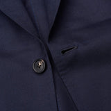 Sartoria CHIAIA Bespoke Handmade Navy Blue Wool Jacket EU 50 NEW US 40