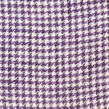Sartoria PARTENOPEA Hand Made Purple Plaid Linen Jacket Sports US 40 NEW EU 50