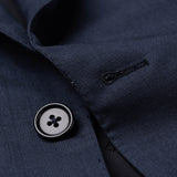 SARTORIA CASTANGIA for ZILLI Handmade Blue Glen Plaid Wool Suit EU 50 NEW US 40