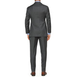 Sartoria CHIAIA Napoli Handmade Gray Wool Suit EU 52 NEW US 42 Slim Fit