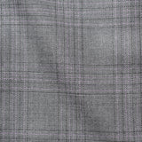 CESARE ATTOLINI Napoli Handmade Gray Plaid Wool Silk Suit NEW