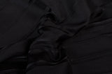 D'AVENZA Handmade Black Silk Dinner Jacket with Waistcoat Set EU 50 NEW US 40