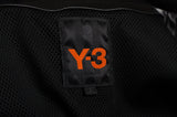 Yohji Yamamoto Y-3 Stripes Adidas Black Leather Retro Track Jacket Size S M