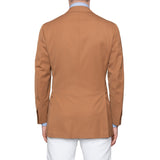 CESARE ATTOLINI Napoli Caramel Wool Super 150's Blazer Jacket NEW
