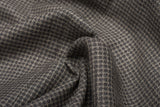 D'AVENZA Roma Handmade Gray Plaid Wool Silk Blazer Jacket EU 50 NEW US 40