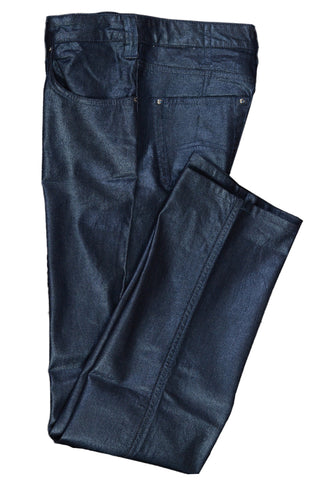 AJ ARMANI JEANS Blue Cotton Stretch Jeans Pants NEW US 29