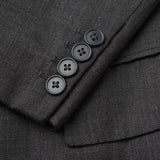 ANDERSON & SHEPPARD Savile Row Bespoke Gray Wool DB Suit US 44