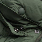 COLMAR Green Down-Feather Fur Trimmed Hooded Parka Jacket Coat US S NEW EU 48