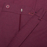 "50th Anniversary" BELVEST Dark Raspberry Cotton Unlined DB Suit EU 50 NEW US 40