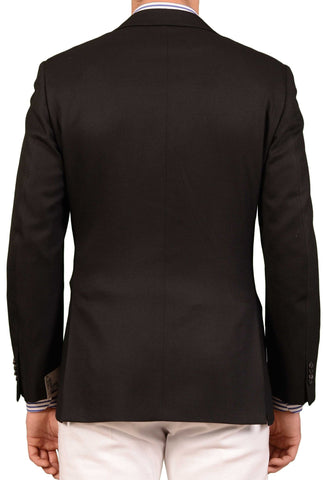 BELVEST Hand Made In Italy Black Wool Blazer Jacket Sport Coat NEW Regular