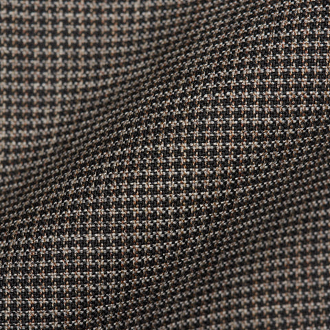 BESPOKE ATHENS Handmade Gray Wool Single Inward Pleated Pants 52 NEW US 36