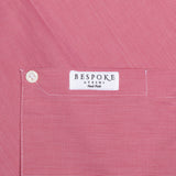BESPOKE ATHENS Handmade Red Patterned Cotton Dress Shirt EU 41 NEW US 16