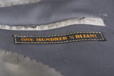 BIJAN Beverly Hills Handmade Gray Wool Super 150's Blazer Jacket EU 56 NEW US 46