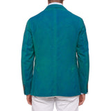 BOGLIOLI Galleria Blue Garment Dyed Wool-Cotton-Mohair Unlined Jacket 50 NEW 40
