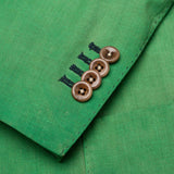 BOGLIOLI Galleria Green Garment Dyed Wool-Cotton-Mohair Unlined Jacket 50 NEW 40