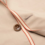 BOGLIOLI Galleria "72" Beige Cotton Unconstructed Unlined Jacket EU 48 NEW US 38