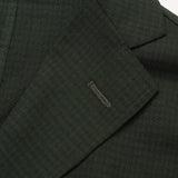 BOGLIOLI Galleria "72" Green Plaid Wool Unconstructed Jacket NEW