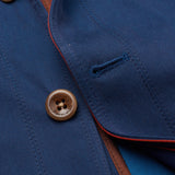 BOGLIOLI Galleria "73" Blue Cotton Unlined Jacket Sport Coat EU 50 NEW US 40