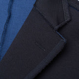 BOGLIOLI Milano "E-Line" Navy Blue Wool-Silk-Cashmere Unlined Jacket M NEW 40