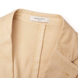 BOGLIOLI Milano "K. Jacket" Beige Cotton Unlined Jacket NEW