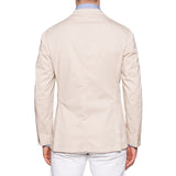 BOGLIOLI Milano "K. Jacket" Beige Cotton Unlined Jacket Sport Coat 52 NEW US 42