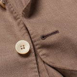 BOGLIOLI Milano "K. Jacket" Beige Hopsack Wool Unlined Jacket EU 54 NEW US 44