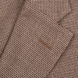 BOGLIOLI Milano "K. Jacket" Beige Linen-Cotton Hopsack Unlined Jacket 52 NEW 42