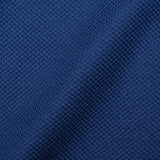BOGLIOLI Milano "K. Jacket" Blue Cotton Knitted DB Jacket EU 48 NEW US 38 Slim