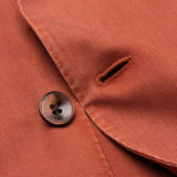 BOGLIOLI "K. Jacket" Brick Red Wool Garment Dyed Unlined Jacket EU 58 NEW US 48