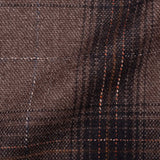 BOGLIOLI Milano "K. Jacket" Brown Plaid Wool Unlined Jacket EU 48 NEW US 38