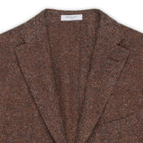 BOGLIOLI Milano "K. Jacket" Brown Tweed Virgin Wool Unlined Jacket EU 48 NEW 38