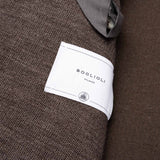 BOGLIOLI Milano "K. Jacket" Brown Wool-Cotton Unlined Jersey Jacket 48 NEW US 38