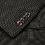 BOGLIOLI Milano "K. Jacket" Dark Gray Birdseye Wool Unlined Suit EU 48 NEW US 38