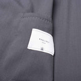 BOGLIOLI Milano "K.Jacket" Gray Wool Unlined Jacket Sport Coat EU 54 NEW US 44