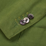 BOGLIOLI Milano "K.Jacket" Green Baby Corduroy Cotton Unlined Jacket 56 NEW US 4