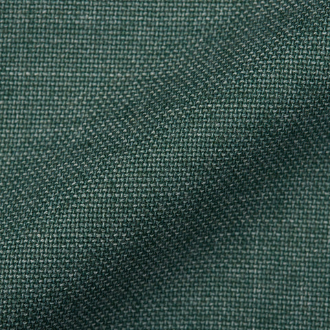 BOGLIOLI Milano "K. Jacket" Green Hopsack Wool Yarn-dyed Unlined Jacket NEW