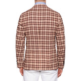 BOGLIOLI Milano "K. Jacket" Multi-Color Plaid Wool Unlined Jacket 48 NEW US 38
