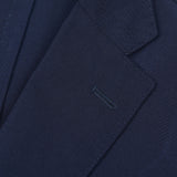 BOGLIOLI Milano "K. Jacket" Navy Blue Virgin Wool 2 Button Unlined Suit NEW