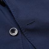 BOGLIOLI Milano "K. Jacket" Navy Blue Virgin Wool Unlined Jacket 64 NEW US 54