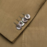 BOGLIOLI "K. Jacket" Olive Virgin Wool Unlined Peak Lapel Jacket EU 48 NEW US 38