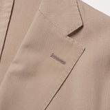 BOGLIOLI Milano "K. Jacket" Sand Beige Virgin Wool Unlined Jacket 48 NEW US 38