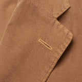 BOGLIOLI Milano "K.Jacket" Tan Baby Corduroy Cotton Unlined Jacket 56 NEW US 46