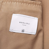 BOGLIOLI Milano "K. Jacket" Tan High-Performance Wool Unlined Jacket 48 NEW 38