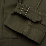 BOGLIOLI Milano "Wear" Green Cotton DB Unlined Trench Coat EU 54 NEW US XL