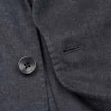 BOGLIOLI "K. Jacket" Dark Gray Flannel Wool Unlined Jacket EU 54 NEW US 44