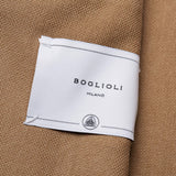 BOGLIOLI "K. Jacket" Tan Hopsack Virgin Wool Unlined Peak Lapel Jacket 50 NEW 40