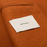 BOGLIOLI Milano Burnt Wool Unlined Pea Coat EU 50 NEW US M