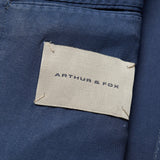 BOGLIOLI for Arthur & Fox "K. Jacket" Blue High-Performance Wool Jacket NEW