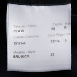 BRIONI "BRUNICO" Handmade Dark Navy Blue Wool Business Suit NEW